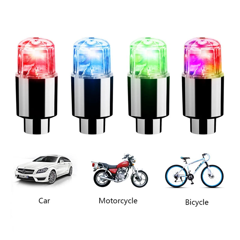 Car Tire Valve LED Caps