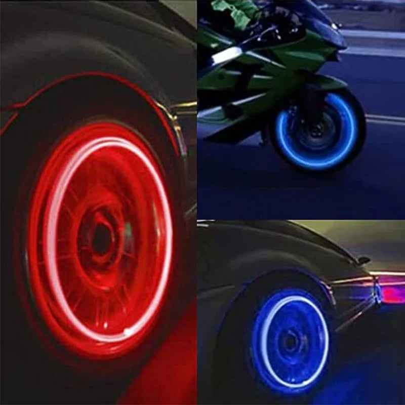 Car Tire Valve LED Caps