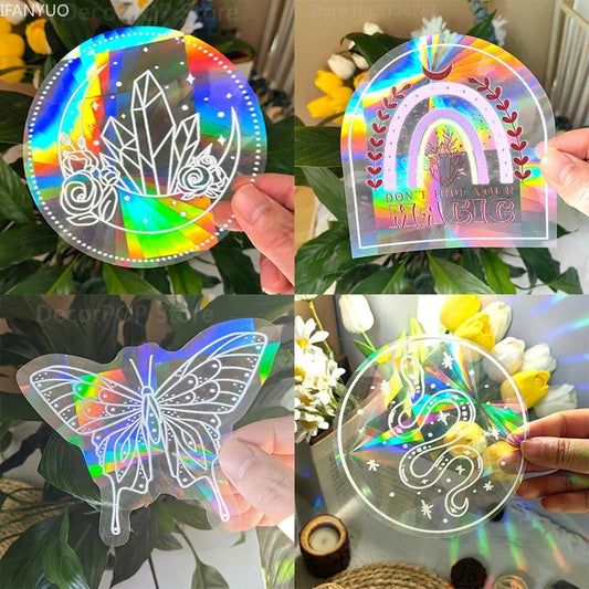 Sun Catcher PVC Self Adhesive Glass Window Stickers