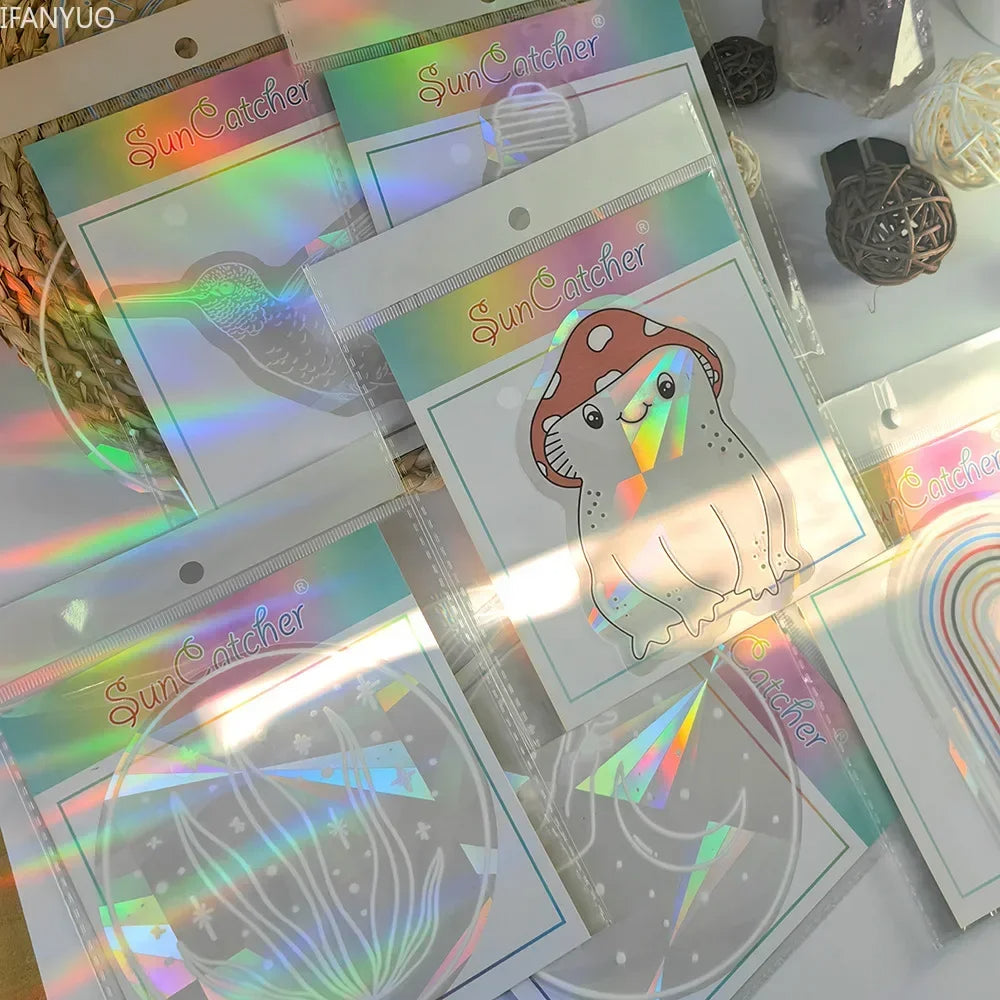 Sun Catcher PVC Self Adhesive Glass Window Stickers