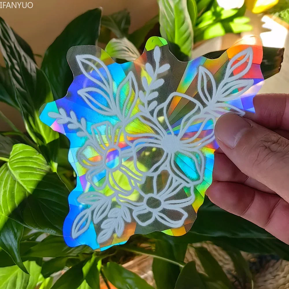 Sun Catcher PVC Self Adhesive Glass Window Stickers